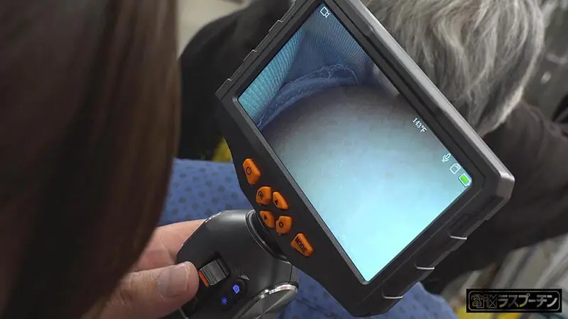 完全着衣内アングル！先端が自在に動くファイバースコープで敏感な乳首を責められ恥ずかしがりながらも感じてしまうちっぱい美少女2 虹村ゆみ 白姫かんな 幾野まち No.4