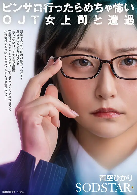 新卒で入った会社の研修がしんどくて息抜きにピンサロ行ったらめちゃ怖いOJT女上司と遭遇「副業バラされたくなければ…」とカマかけたら見事本番OK 以来会社でも自宅でも生ハメしまくり最高にハッピー 青空ひかり No.1