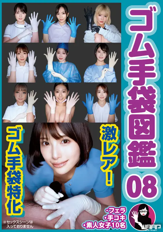 ゴム手袋図鑑08 ・フェラ・手コキ・素人女子10名 No.1