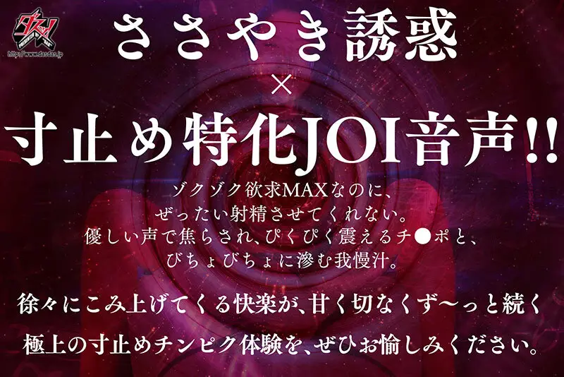 ささやき誘惑でチンシコ欲求MAXなのに、絶対に射精させてくれない究極寸止めJOI 北野未奈 No.3