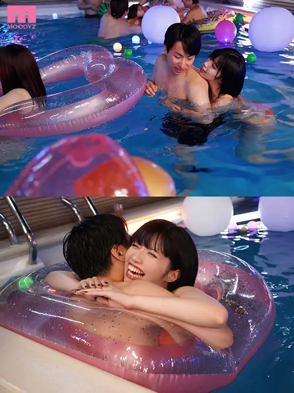 ナイトプールで彼女の親友の逆NTR 超肉食なエロがり美女の誘惑に我慢できず中出し浮気 石原希望 No.3