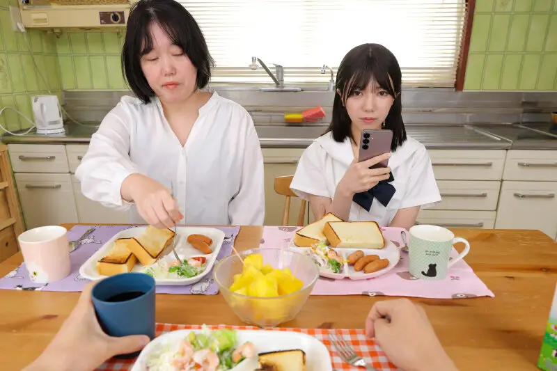 【VR】【8K】娘に精子を飲ませて育ててます。ゆなちゃん No.10