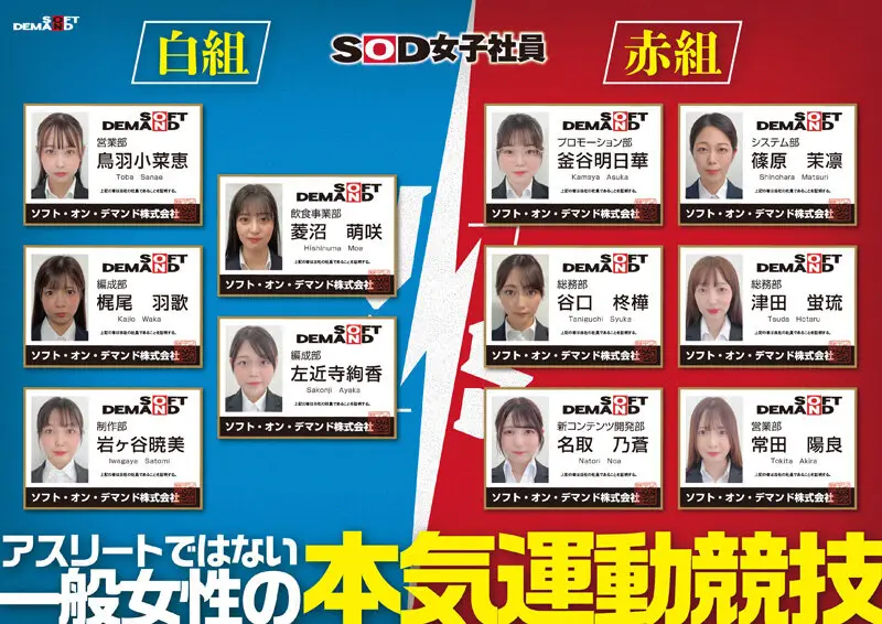 【特典版】SOD女子社員 2025年度ソフト・オン・デマンド運動会 男女総勢37名の社員合戦！ No.3
