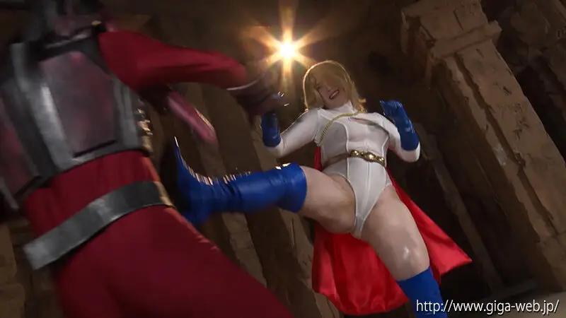 鋼鉄の乙女パワーウーマン スーパー砲丸ボディー陥落 弘前綾香 No.4