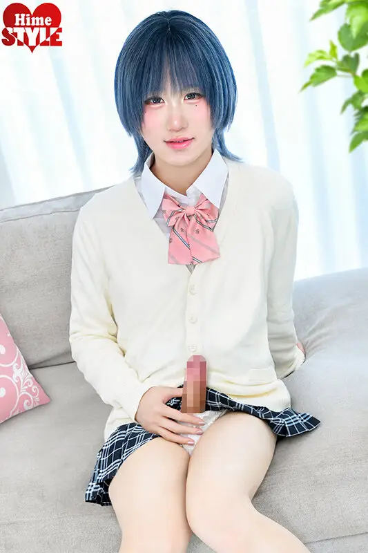 初めてのAVなのにメスイキ・潮吹きしちゃうゆるっと激キャワオトコの娘ひめドットらぶ青羽りのんAVデビュー No.1