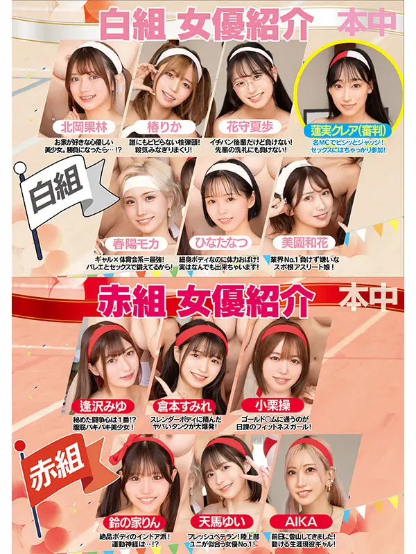 本中大共演 完全版 今日、中出ししまくる全裸運動会！未公開ナマ着替え＆初出しお宝シーン収録スペシャル！ No.6