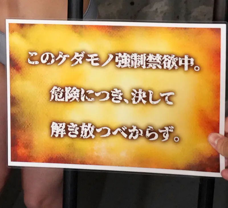 【VR】このケダモノ強●禁欲中。危険につき、決して解き放つべからず。 男の体液全てを貪る異常性犯罪者 Yさん No.18