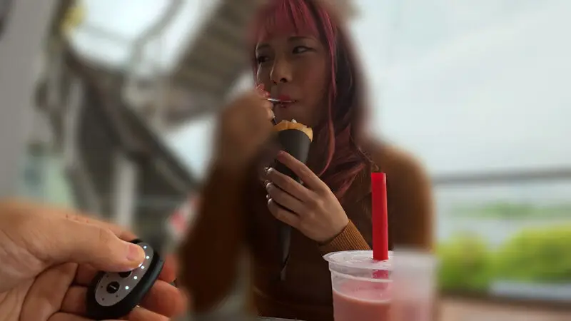 ★配信限定！特典映像付★僕とおちんちんのついている彼女の一日、タクシーデート4 聖菜はづき No.2