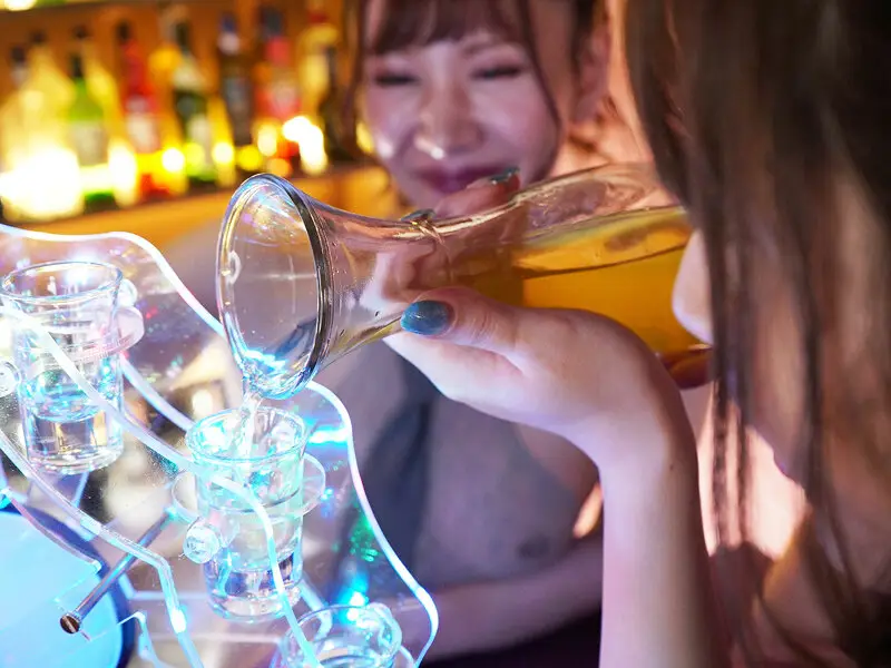 男の娘ガールズバー！聖水、ザーメン飲み放題、超ハーレム4P SEX！ 愛瀬めい/橘芹那/愛瀬まりさ No.20