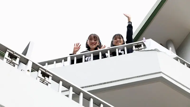 団地ふたりぼっち 姉すみれちゃん 妹ももちゃん パパとママがいない夜に… No.6