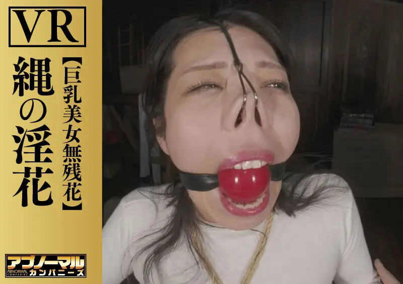 【VR】縄の淫花VR 巨乳美女無残花 小宮山亜依 No.8