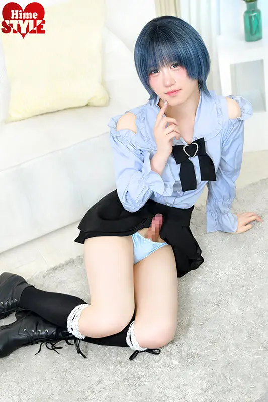 初めてのAVなのにメスイキ・潮吹きしちゃうゆるっと激キャワオトコの娘ひめドットらぶ青羽りのんAVデビュー No.2
